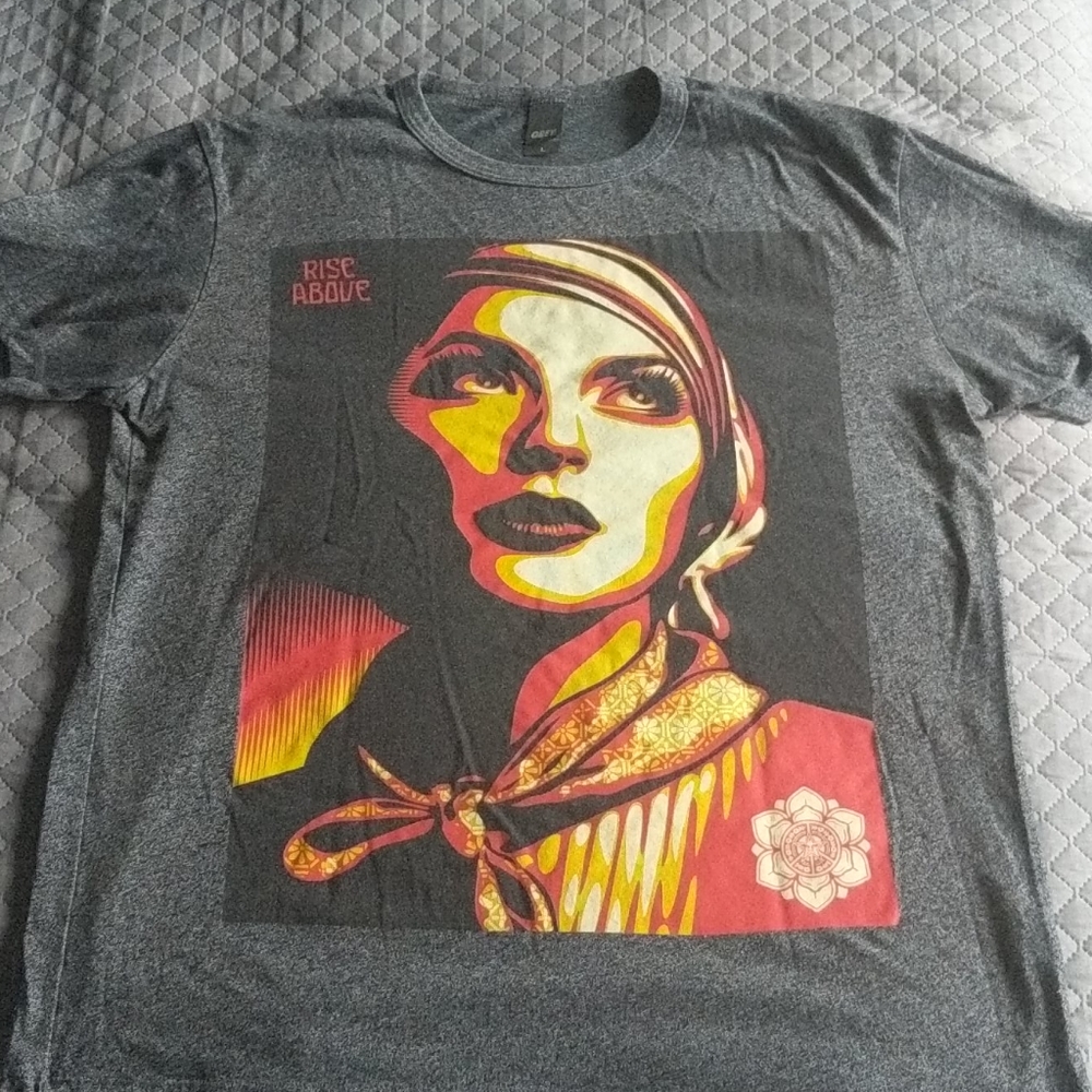 Men's Obey "Rise Above" shirt